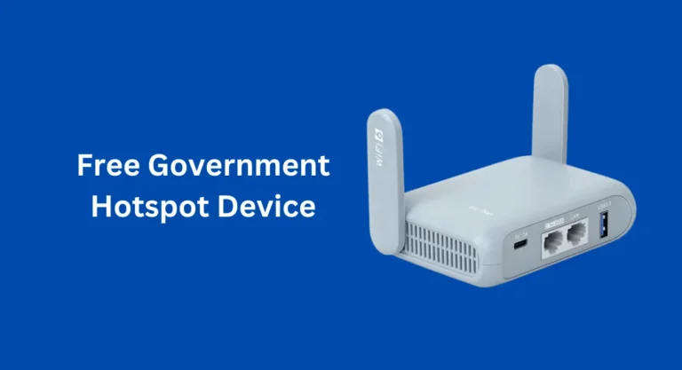 Get a Free Government Hotspot Device